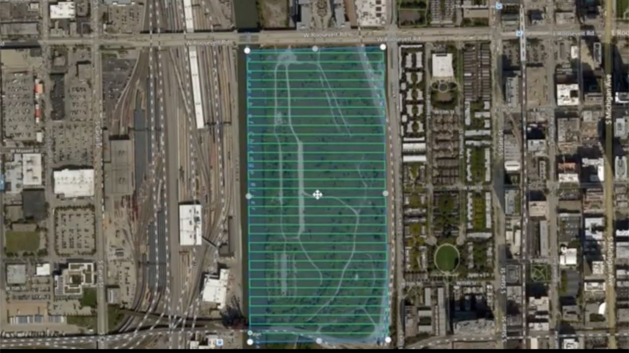 Aerial Mapping a 62-Acre Real Estate Development in Chicago's South Loop