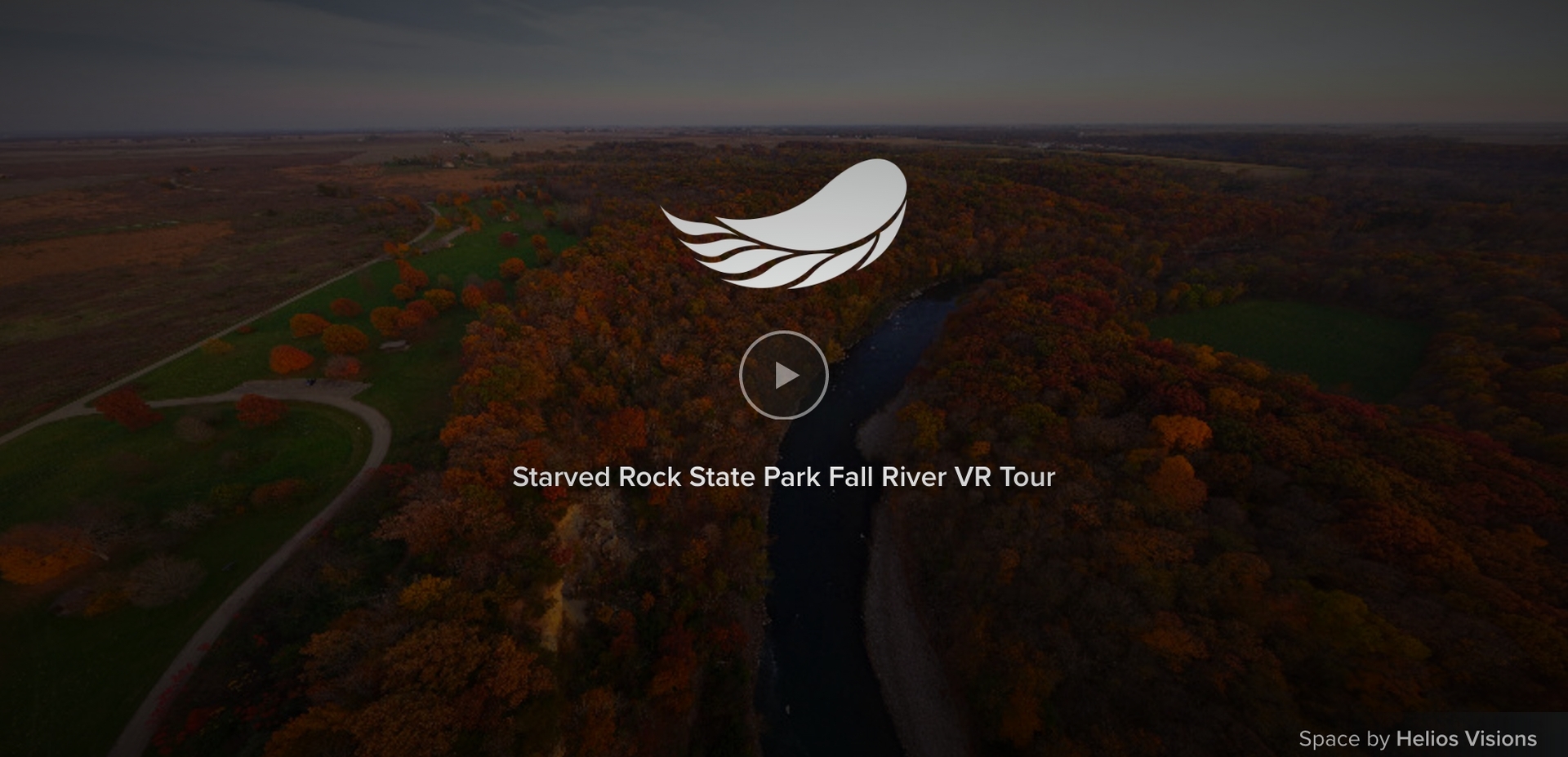 Starved Rock Illinois River Valley Fall Tour – Virtual Reality(VR) 360 Tour