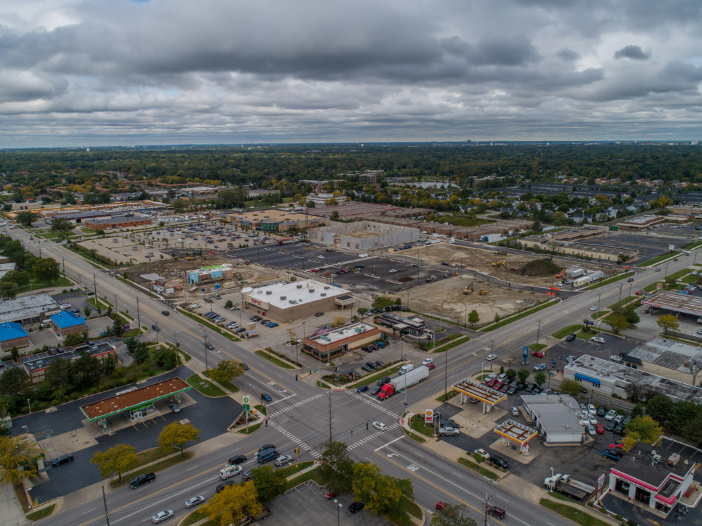 ICI Builds Market Centre Westmont Construction Progress October 4, 2019 Helios Visions