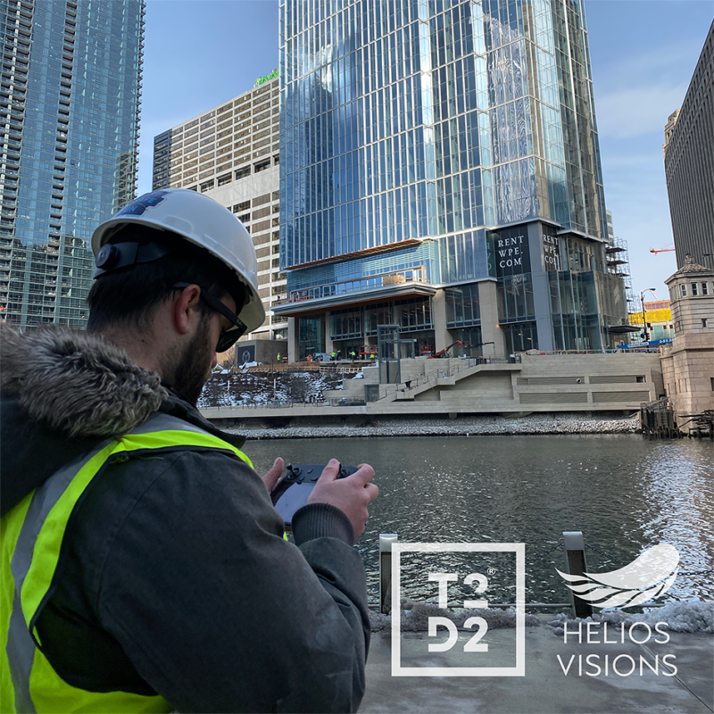 Helios Visions Partners with Thornton Tomasetti’s T2D2 to Provide Artificial  Intelligence-Powered Drone Solution for Facade Inspection