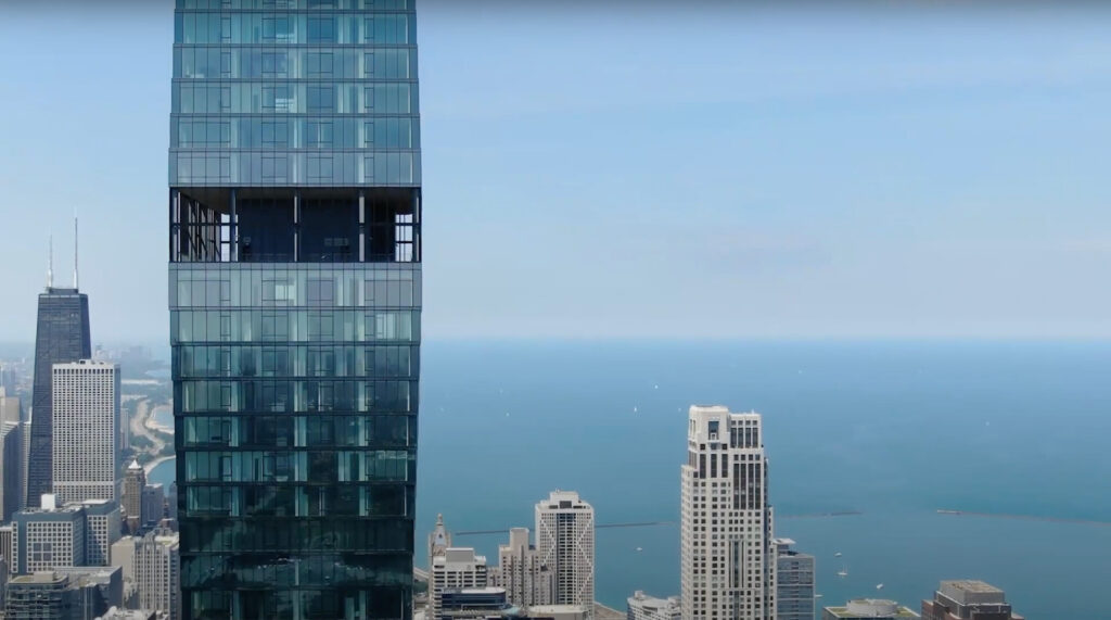 Helios Visions High-Altitude Drone Footage Captures the Rise of the Award-Winning St Regis Chicago