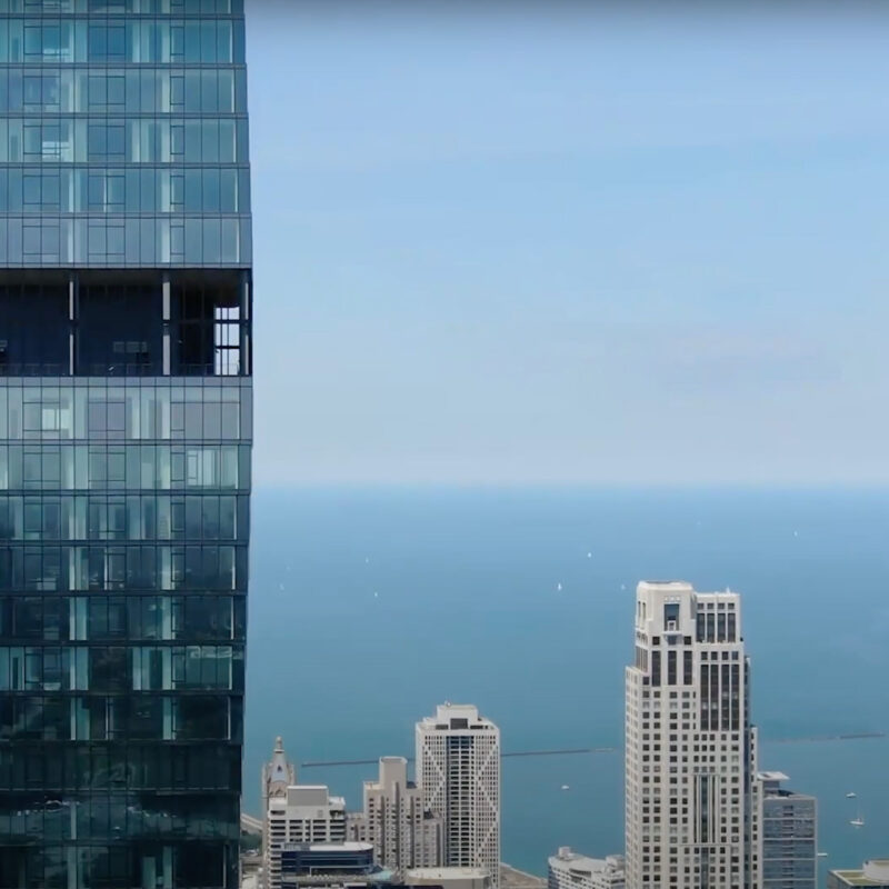 Helios Visions High-Altitude Drone Footage Captures the Rise of the Award-Winning St Regis Chicago